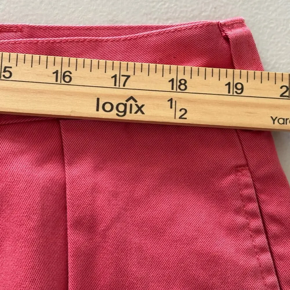 Polo by Ralph Lauren Shorts‎ Men's Size 38 Red Cotton Casual Walking Chino Tyler